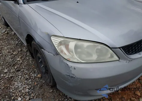 2005 Honda Civic Vp from USA, damaged, VIN 1HGEM22125L034542